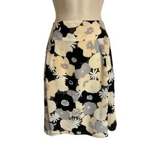 Helen Wang Floral Silk Skirt size 4
